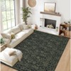 Coolmee Washable Area Rug Antique Distressed Rugs for Living Room Vintage Non Slip Modern Bedroom Carpet Stain Resistant Rug - 3 of 4
