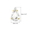 Unique Bargains Glass Craft Embellishments Flat Back Four Claws Teardrop Gems 20 Pcs - 2 of 4