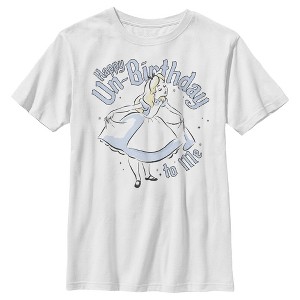 Boy's Alice in Wonderland Happy Un-Birthday To Me T-Shirt - 1 of 4