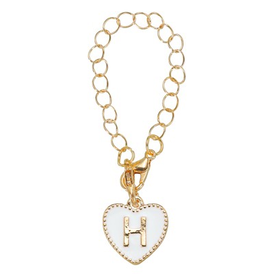 Unique Bargains Letter Accessories for Stanley Tumbler Cup Initial Name ID Personalized Charm H