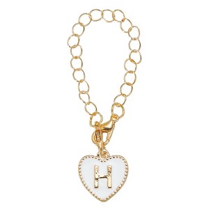 Unique Bargains Letter Accessories for Stanley Tumbler Cup Initial Name ID Personalized Charm H - 1 of 4