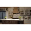 Urban Ambiance Luxury Colonial Pendant Light,  11.375"H x 9"W,  Midnight Black Finish, UHP3100 - 2 of 4