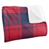 University Of Dayton Campus Plaid Spirit Silky Touch Super Soft Throw Blanket 50x60 - 3 of 4