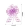 Unique Bargains Bright Metallic Gift Wrapping Large Pull Bow Ribbon for Wedding 5 Pcs - 2 of 4