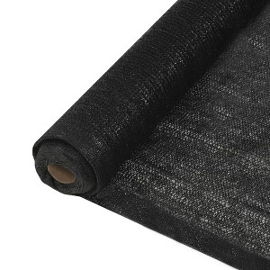 vidaXL Privacy Net HDPE 6.6'x32.8' Black - 1 of 4
