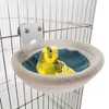 Bird Breeding Nest,Handmade Cotton Rope Hatch House With Hooks For Budgie Parakeet Cockatiel Lovebird - image 2 of 4