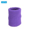 Unique Bargains Cotton Terry Cloth Tennis Basketball Working Out Running Wicking Air Permeable Sports Sweatbands 48 Pcs - 3 of 4