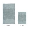 Granada 2 Piece Bath Rug Set 100% Premium Cotton Tufted Non-Slip Backing Bathmats for Bathroom, Super Soft Absorbent, Machine Washable - 2 of 4