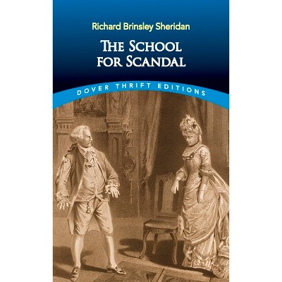 The School for Scandal - (Dover Thrift Editions: Plays) by  Richard Brinsley Sheridan (Paperback)