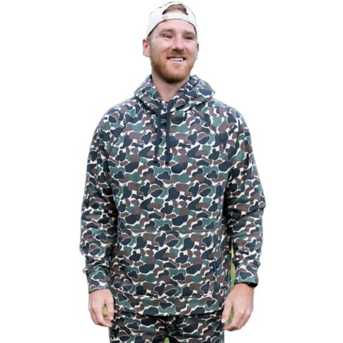 Camo - Hoodie Sweatshirt Small