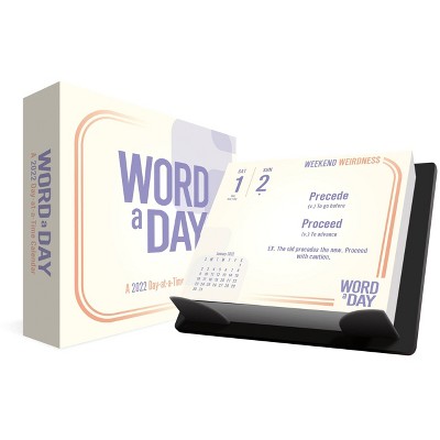 2022 Box Calendar Word A Day - Trends International Inc