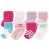 Luvable Friends Baby Cotton Rich Terry Socks 16-Pack - 2 of 2