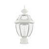 Livex Lighting Monterey 1 - Light Post Light in  White - 4 of 4