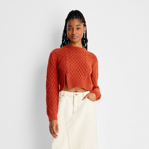 Target crop 2025 top sweater