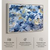 Art Remedy Gold over Blue Blue Abstract Wall Art Framed - 3 of 4
