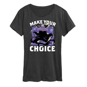 Women's - Disney - Ursela Make Your Choice Short Sleeve Graphic T-Shirt - 1 of 4