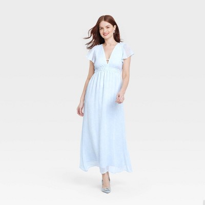 Women's Dolman Short Sleeve Maxi A-Line Dress - A New Day™