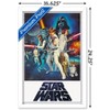 Trends International Star Wars: A New Hope - One Sheet (No Billing Block) Framed Wall Poster Prints - 3 of 4