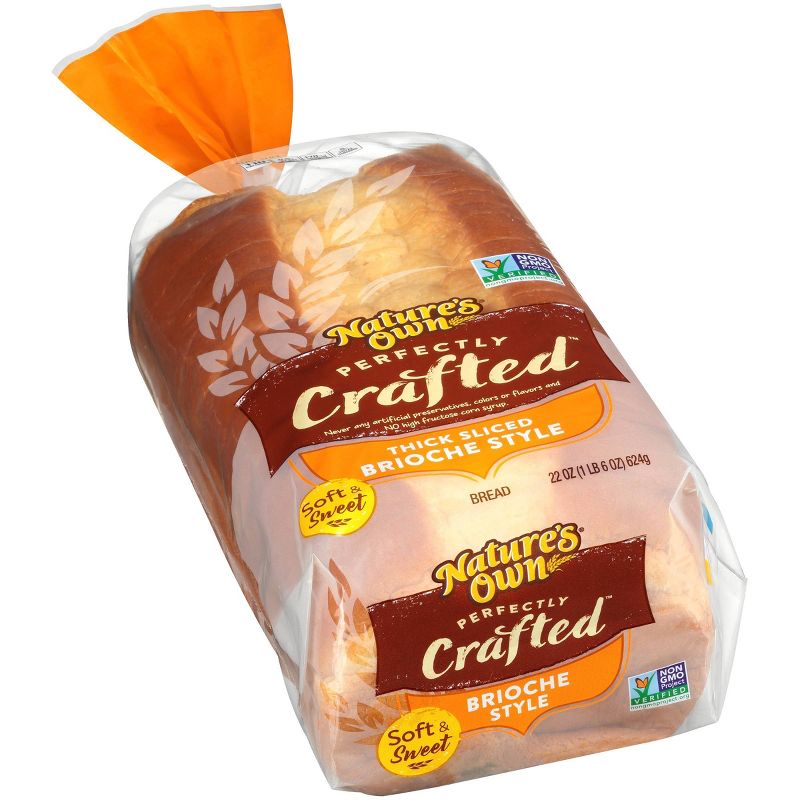 Nature&#39;s Own Perfectly crafted Brioche Bread - 22oz, 2 of 12
