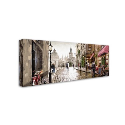 Trademark Fine Art -The Macneil Studio 'Cafe Milano' Multi Panel Art Set