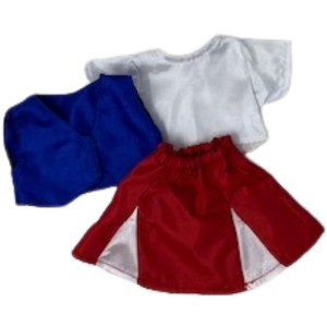 Doll Clothes Superstore Handmade Cheerleading Outfit for 12-Inch Baby Alive & Little Baby Dolls - 1 of 4