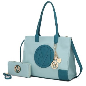 MKF Collection Louise Women’s Tote Bag and Wallet Set by Mia K - 1 of 4