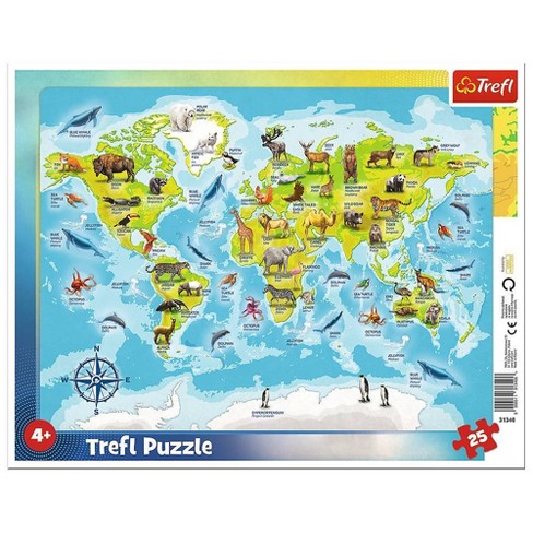 World Map Jigsaw Puzzle