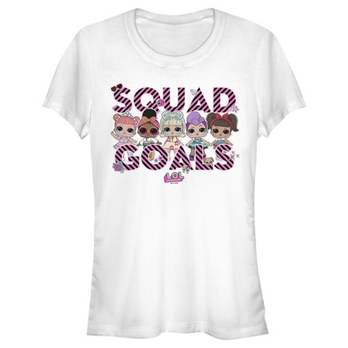 Girls' L.O.L. Surprise! Squad Goals Short Sleeve Graphic T-Shirt - Pink XS