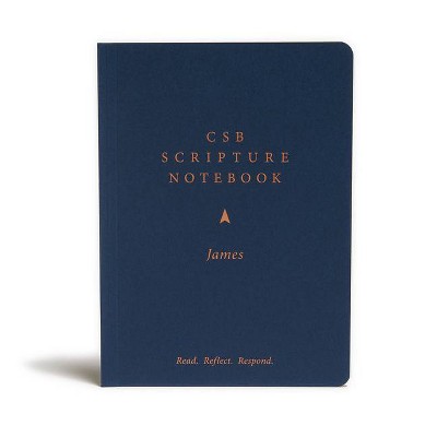 CSB Scripture Notebook, James - by  Csb Bibles by Holman (Paperback)