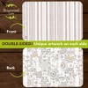 Briarwood Lane Everyday Double Sided Placemat (4-pack) 17x11.25 Vintage Home Placemat - 2 of 4
