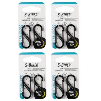 S-Biner Locking Dog Tag Fastener Clip - 2 Pack