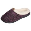 Roxoni Women's Knitted Clog Slippers – Fleece-Lined, Warm, and Cozy House Slippers - 4 of 4