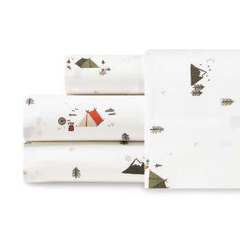 Printed Pattern Percale Cotton Sheet Set - Eddie Bauer