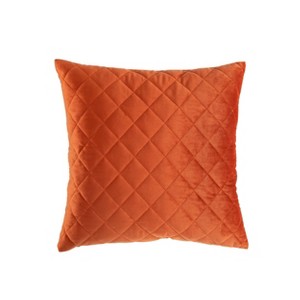 20"x20" Oversize Diamond Velvet Square Throw Pillow - Lush Décor - 1 of 4