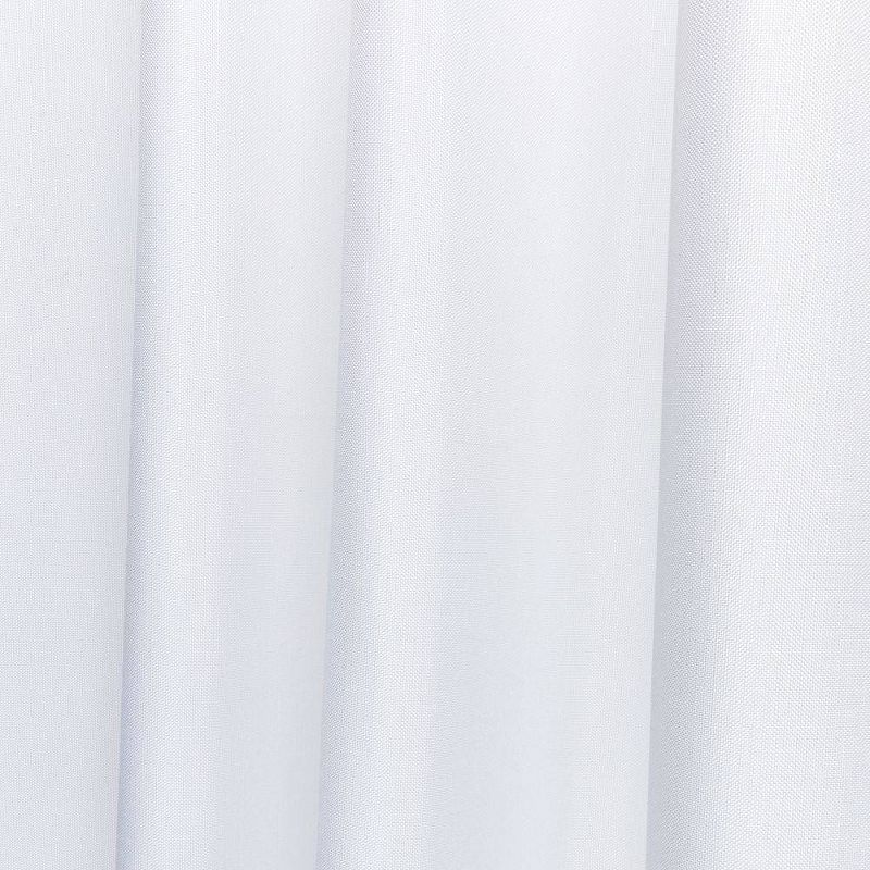 Set Of 2 Biscayne Grommet Top Light Filtering Window Curtain Panels - Exclusive Home, 4 of 11