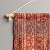 Deny Designs 22" x 16" Small Schatzi Modern Mudcloth Rust Fiber Wall Hanging: Polyester Material, Modern Decor Style, Horizontal Orientation - 3 of 4