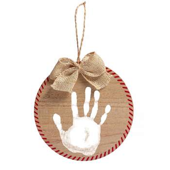 Pearhead Christmas Fill In Print Ornament and Paint Kit