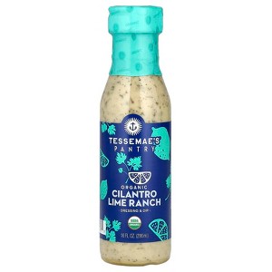Tessemae's, Pantry, Organic Dressing & Dip, Cilantro Lime Ranch, 10 fl oz - 1 of 1