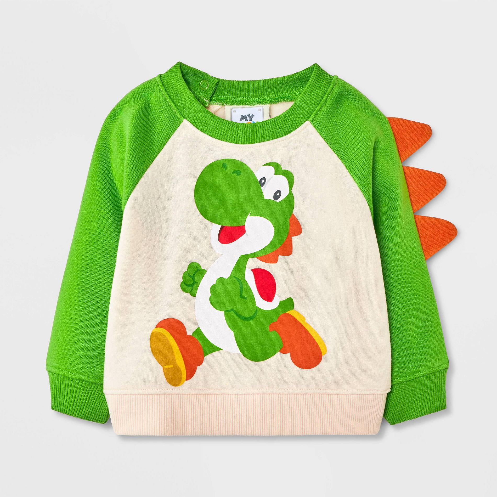 Baby Boys' My Mario Yoshi Sweatshirt - Green