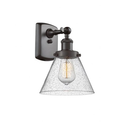 Cone - 1 Light Wall Sconce In Industrial Style-13 Inches Tall and 8 Inches Wide