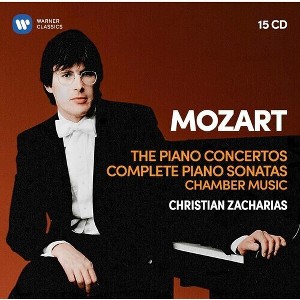 Christian Zacharias - Mozart: Piano Concertos 5-27, 19 Piano Sonatas, Piano Quartets 1-2 (CD) - 1 of 1