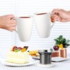 Tea Cup with Infuser and Lid, 16 Oz Ceramic Tea Mug, Microwave and Dishwasher Safe Tea Infuser Cup, Porcelain Steeping Tea Cup Suitable - 3 of 4