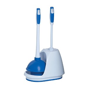 Mr. Clean Toilet Bowl Brush and Plunger Caddy Combo (Set of 2) - 1 of 4