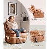 Oversized Electric Recliner Chair with Massage & Heat - 360° Swivel Rocker Power Recliner, Extra Wide 27" Recliner Chair with 1.5X Sponge - 4 of 4
