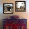 2Piece Vignette Headin' Home, Miller's Creek Bridge Black Framed Wall Art for Living Room, Bedroom Wall Art Print for Home Decor by Billy Jacobs - 3 of 4