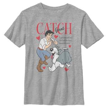 Boy's The Little Mermaid Prince Eric Great Catch T-Shirt