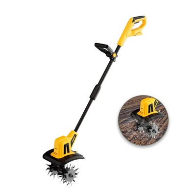 SUGIFT 14-Inch 10 Amp Corded Electric Tiller and Cultivator 9'' Tilling Depth