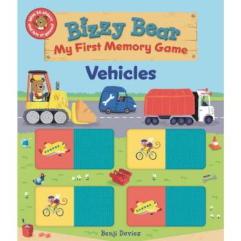 Bizzy Bear: My First Memory Game: Vehicles - (Board Book)