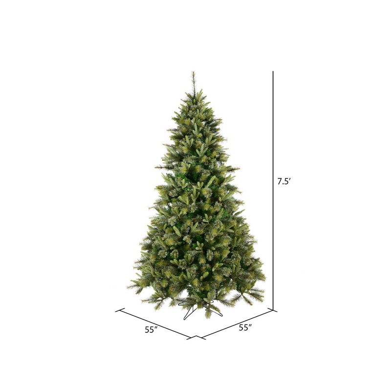 Vickerman Cashmere Pine Artificial Christmas Tree Potted, 3 of 6