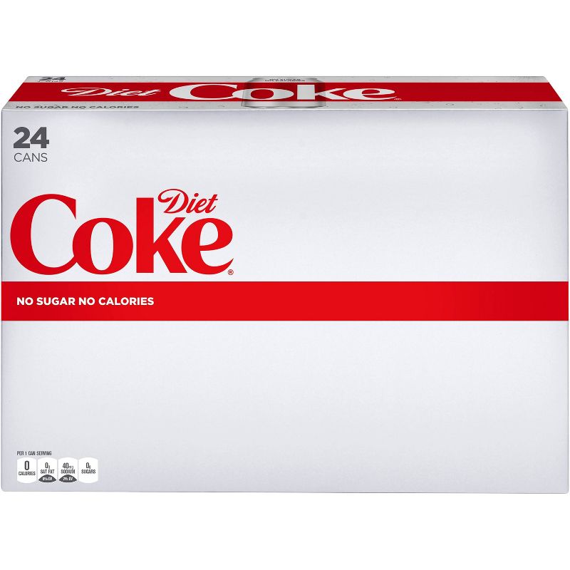 Diet Coke - 24pk/12 fl oz Cans, 3 of 7